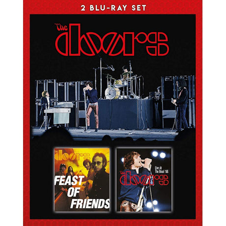 The Doors - Feast of friends + live a/t hollywood bowl '68 (DVD movie) - Velvet Music