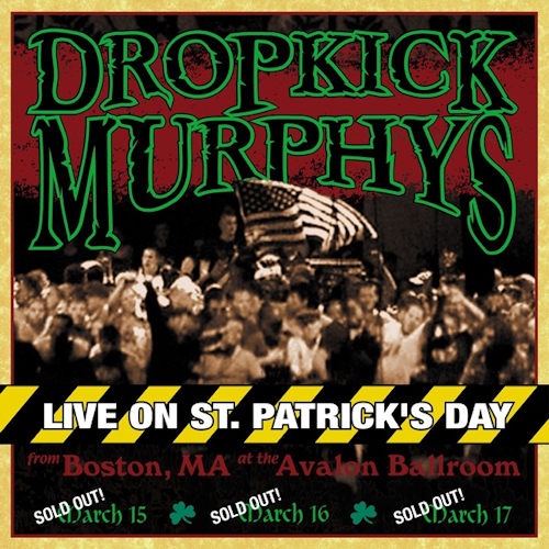 Dropkick Murphys - Live on st.patricks day.. (CD) - Velvet Music