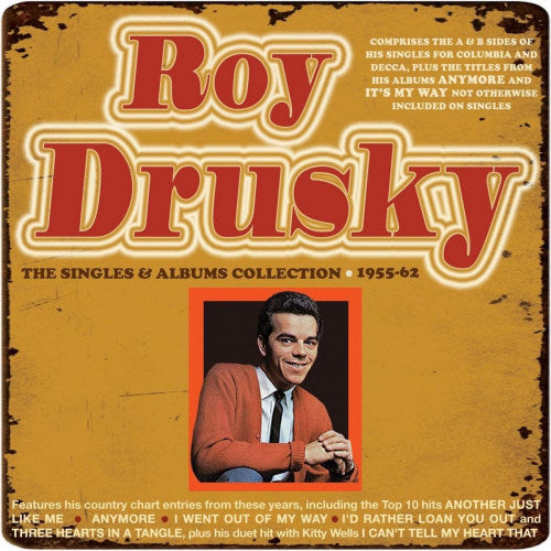 Roy Drusky - Singles & albums collection 1955-62 (CD) - Velvet Music