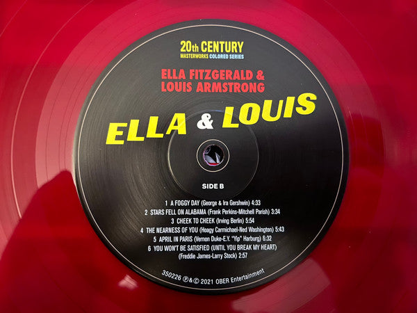 Ella Fitzgerald, Louis Armstrong - Ella & Louis (LP) - Velvet Music