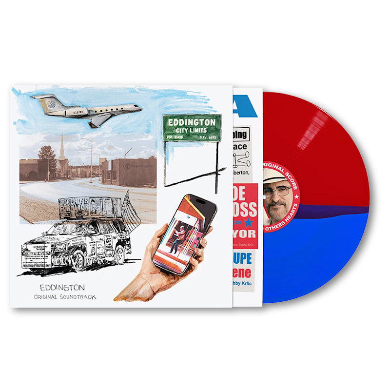 Daniel Pemberton & Bobby Krlic - Eddington (ost)(red & blue) (LP)