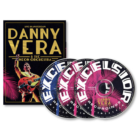 Danny Vera - Live in amsterdam (ft. the neon orchestra) (CD) - Velvet Music