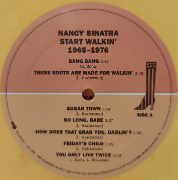 Nancy Sinatra - Start walkin' 1965-1976 (LP) - Velvet Music