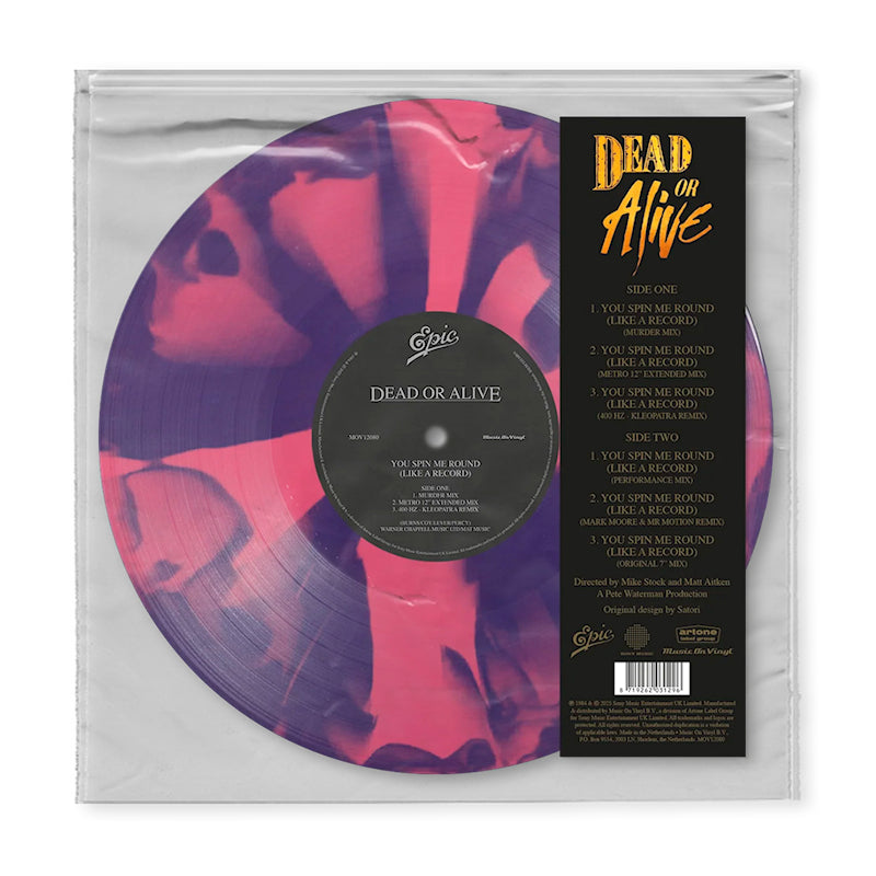 Dead Or Alive - You spin me round (like a record) (12-inch maxi-single)