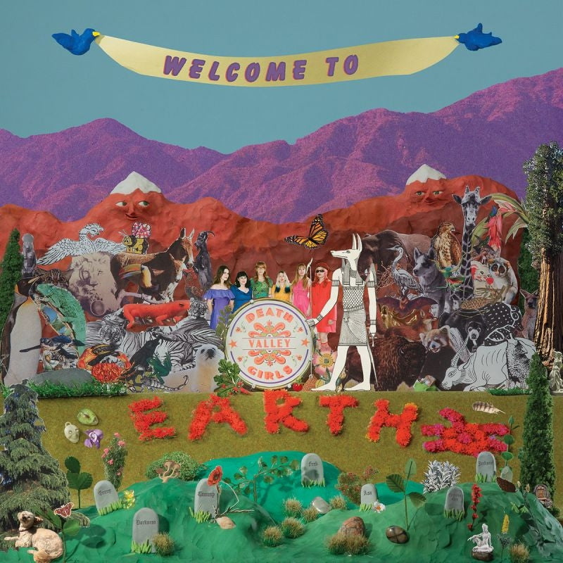 Death Valley Girls - Welcome to earth (coke bottle green) (LP)