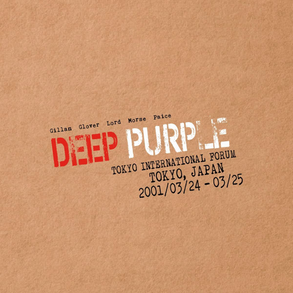Deep Purple - Live in tokyo 2001 (CD) - Velvet Music