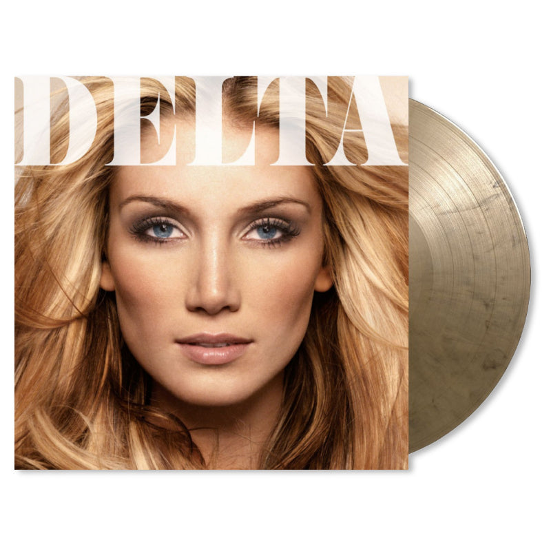 Delta Goodrem - Delta - gold & black marbled vinyl- (LP) - Velvet Music