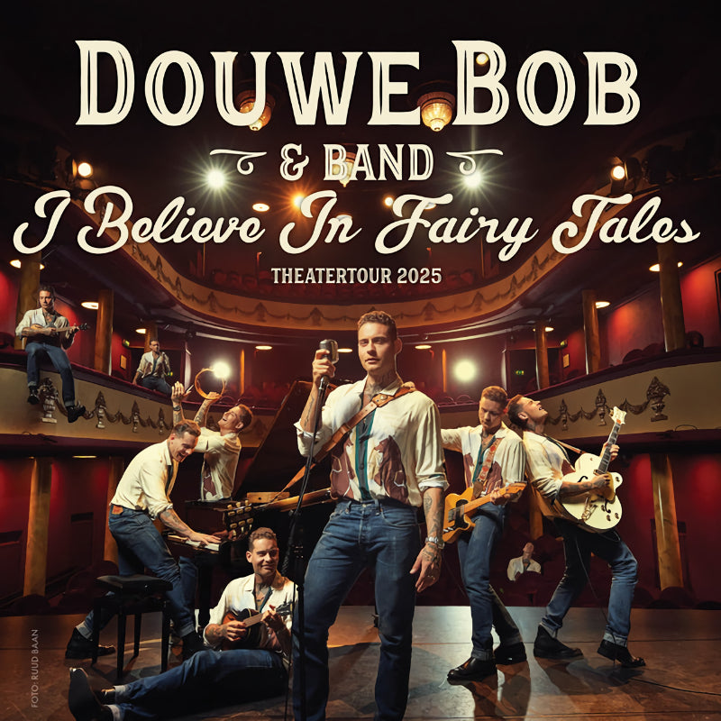 Douwe Bob & Band - I believe in fairy tales (live at goudse schouwburg) (LP) - Velvet Music