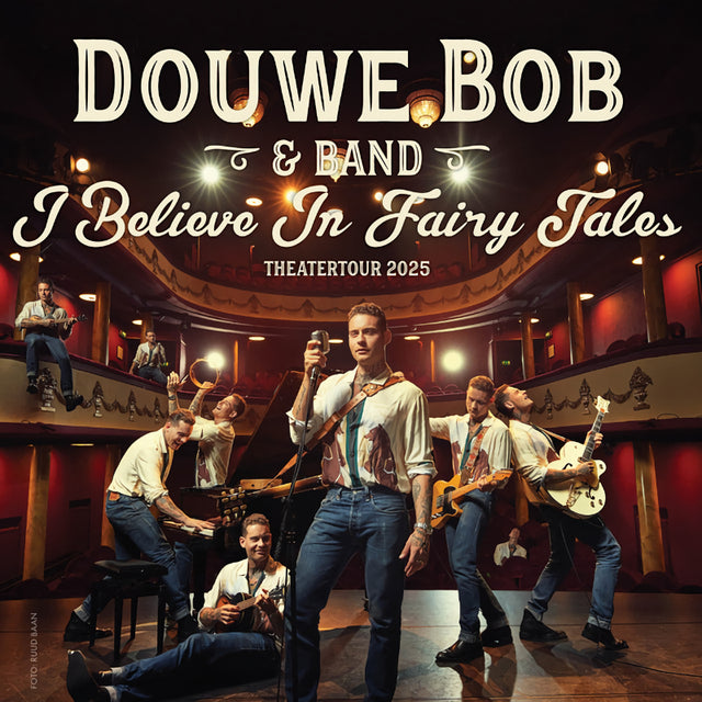 Douwe Bob & Band - I believe in fairy tales (live at goudse schouwburg) (LP) - Velvet Music