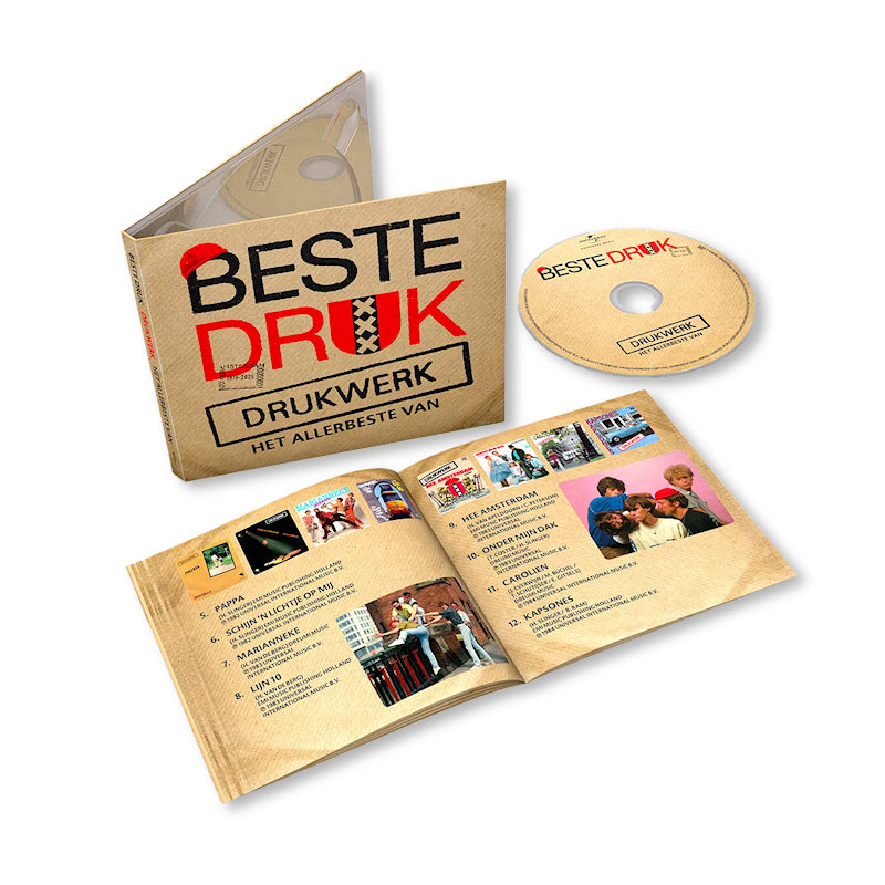 Drukwerk - Beste druk - het allerbeste van (CD) - Velvet Music