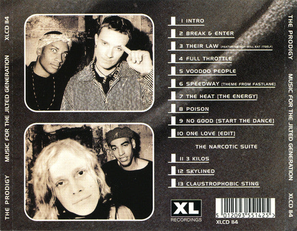 Prodigy, The - Music For The Jilted Generation (tweedehands CD) - Velvet Music