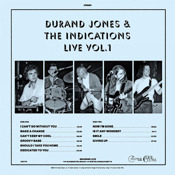 Durand Jones & The Indications - Live vol. 1 (LP)