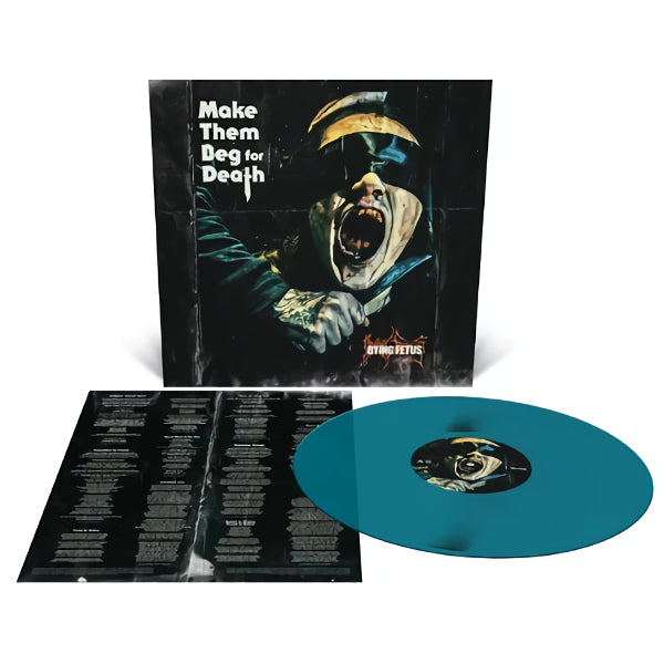 Dying Fetus - Make them beg for death -sea blue vinyl- (LP) - Velvet Music