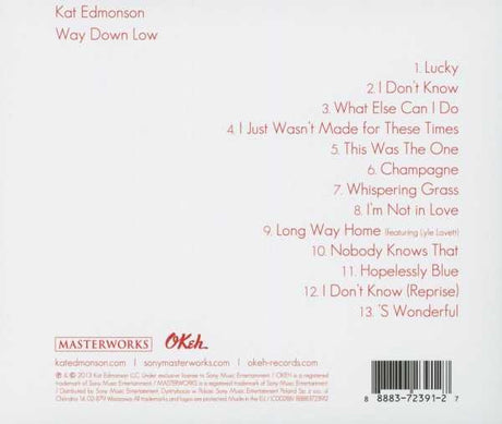 Kat Edmonson - Way Down Low (tweedehands CD)