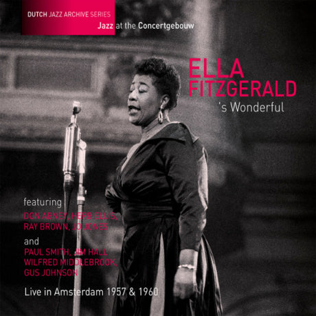 Ella Fitzgerald - Wonderful -live in amsterdam 1957 & 1960 (CD) - Velvet Music