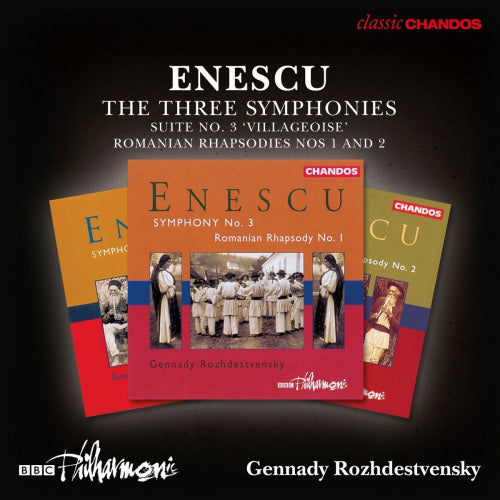 G. Enescu - Three symphonies (CD) - Velvet Music