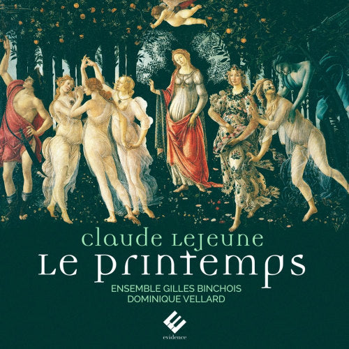 Ensemble Gilles Binchois - Claude le jeune: le printemps (CD) - Velvet Music