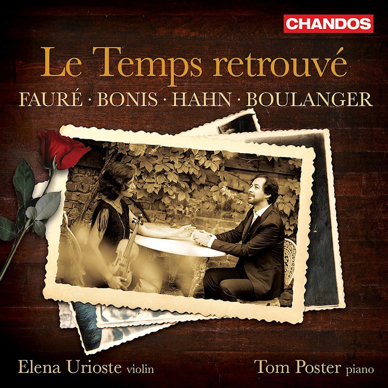 Elena Urioste / Tom Poster - Le temps retrouve (CD) - Velvet Music