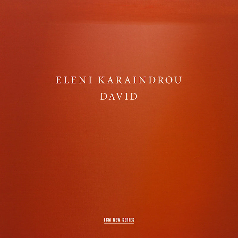 Eleni Karaindrou - David (CD) - Velvet Music