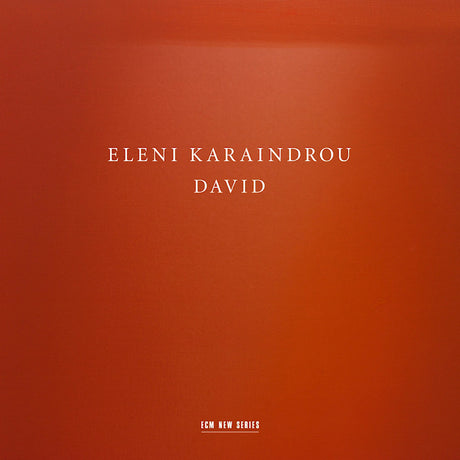 Eleni Karaindrou - David (CD) - Velvet Music