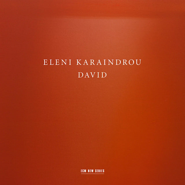 Eleni Karaindrou - David (CD) - Velvet Music