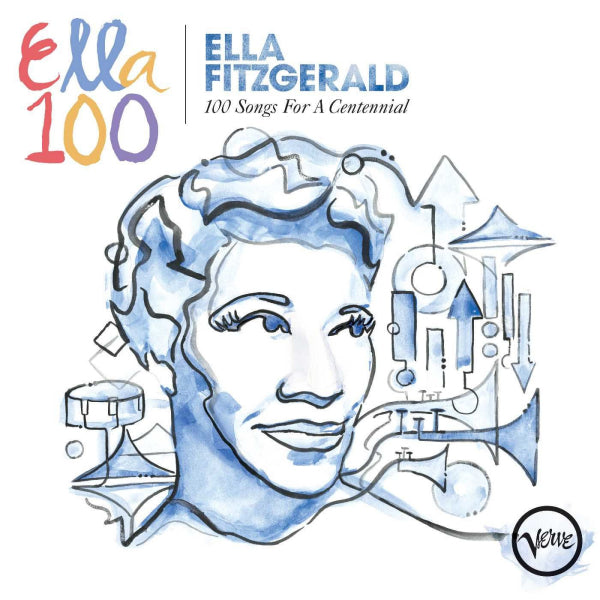 Ella Fitzgerald - 100 songs for a centennial (CD)