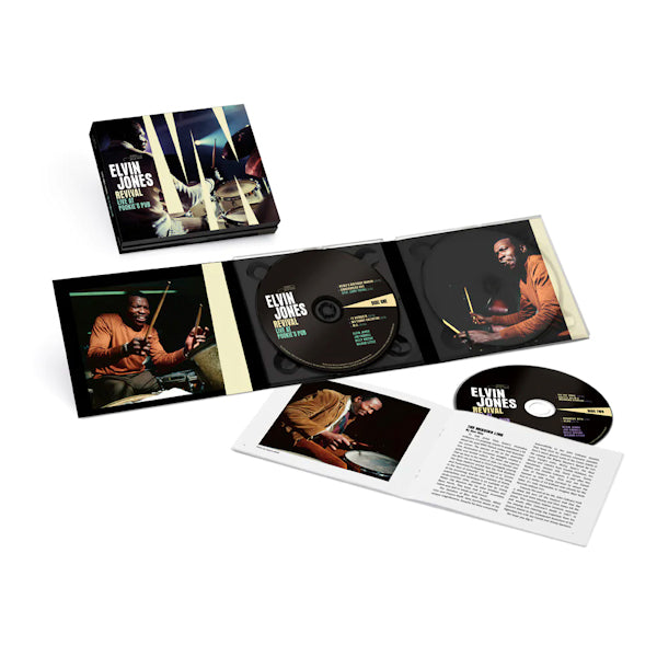 Elvin Jones - Revival: live at pookie's pub (CD) - Velvet Music