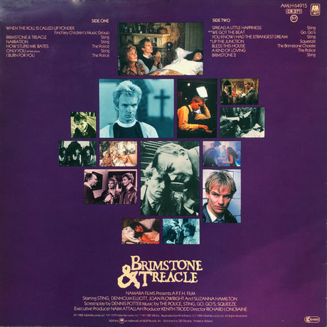 Various Featuring Police, The, Sting, Go-Go's & Squeeze (2) - Brimstone & Treacle (Original Soundtrack Album) (tweedehands LP) - Velvet Music