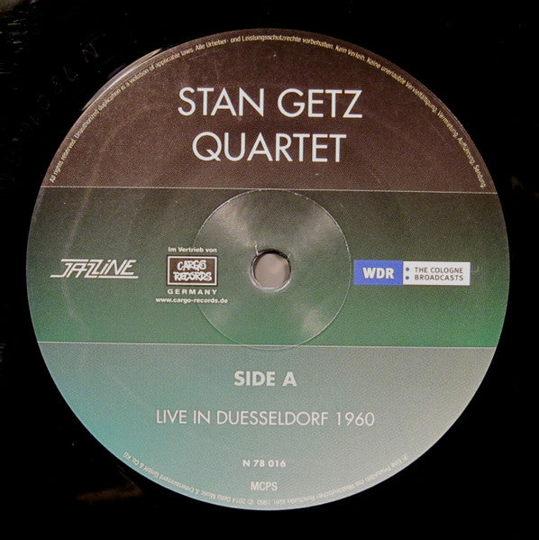 Stan Getz Quartet - Live In Duesseldorf 1960 (LP) - Velvet Music