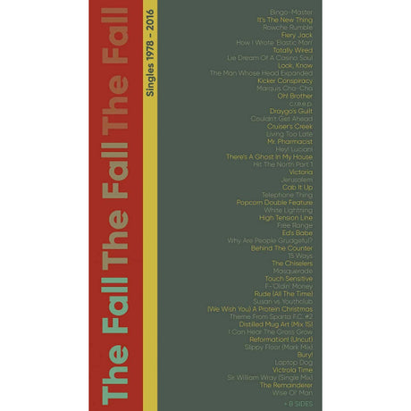 Fall - Singles 1978-2016 (CD) - Velvet Music