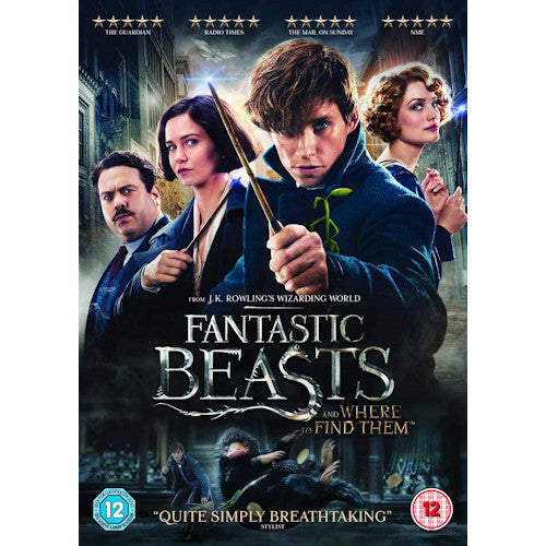 Movie - Fantastic beasts and where to find them (DVD movie) - Velvet Music