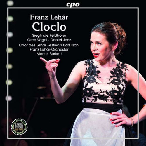 F. Lehar - Cloclo: operetta in 3 acts (CD) - Velvet Music