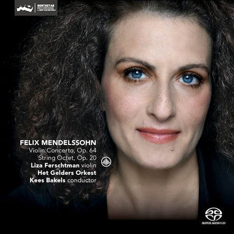 Liza Ferschtman - Violin concerto op.64/string octet op.20 (CD) - Velvet Music