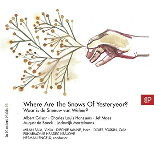 Milan Pala /diechje Minne - In flanders' fields 96: where are the snows of yesterye (CD) - Velvet Music
