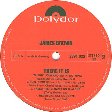 James Brown - There It Is (tweedehands LP) - Velvet Music