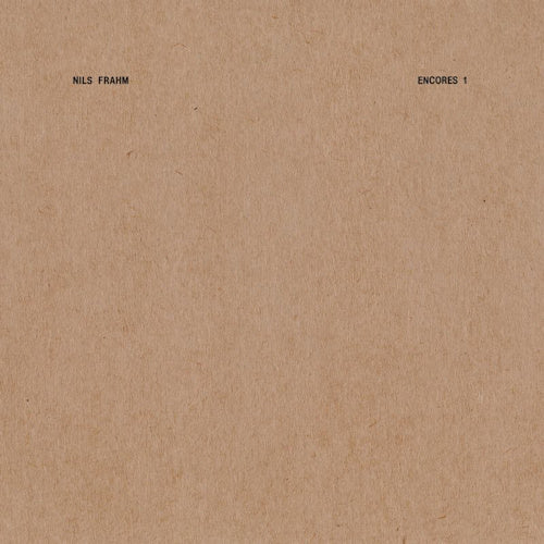 Nils Frahm - Encores 1 (12-inch maxi-single) - Velvet Music