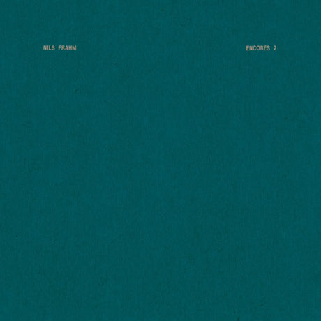 Nils Frahm - Encores 2 (12-inch maxi-single) - Velvet Music