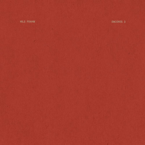 Nils Frahm - Encores 3 (12-inch maxi-single) - Velvet Music