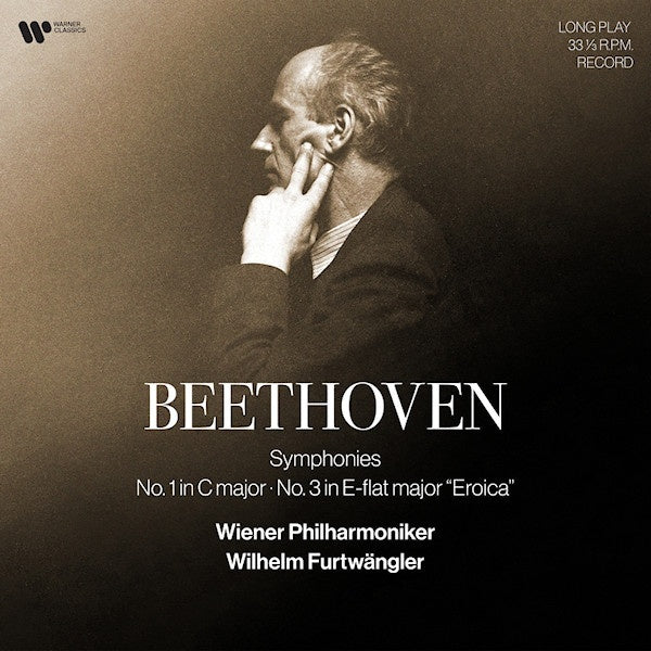 Wilhelm Furtwangler / Vienna Philharmonic - Beethoven symphonies 1 &amp; 3 eroica (LP)