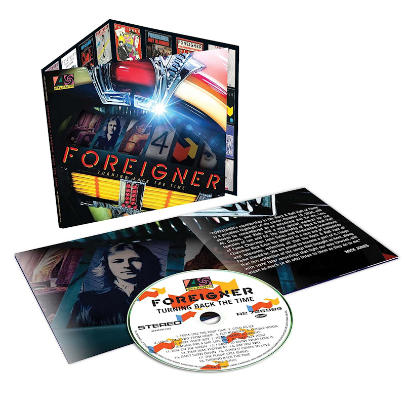 Foreigner - Turning back the time (CD) - Velvet Music