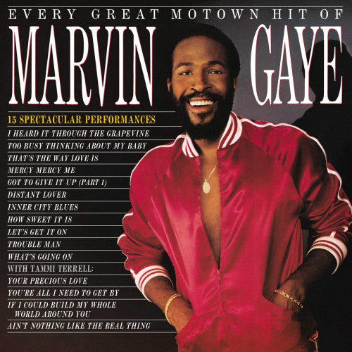 Marvin Gaye - Every great motown hit of marvin gaye: 15 spectacular performances (LP) - Velvet Music