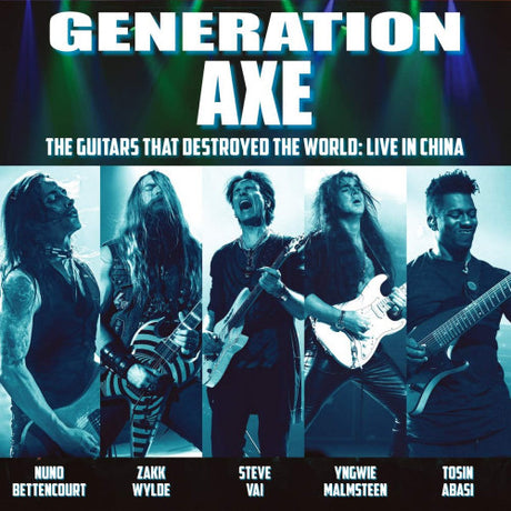 Vai/wylde/malmsteen/bettencourt/abasi - Generation axe: guitars that destroyed the world: live in china (LP) - Velvet Music