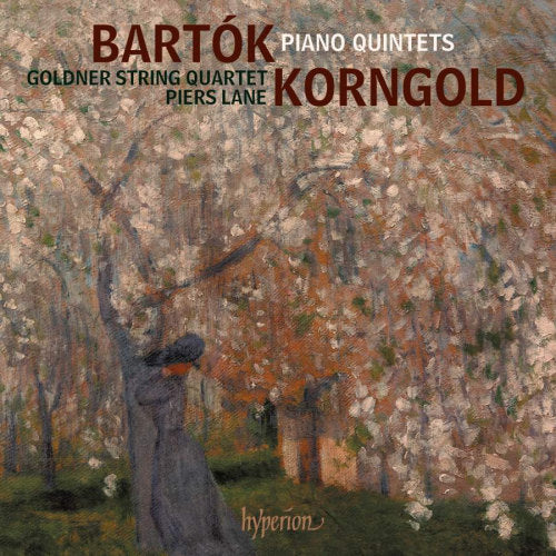 Goldner String Quartet/piers Lane - Bartok/korngold: piano quintets (CD) - Velvet Music
