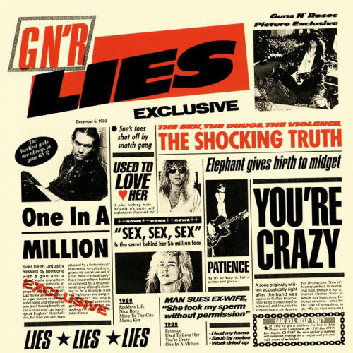 Guns N' Roses - Lies (CD) - Velvet Music
