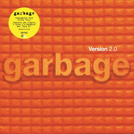 Garbage - Version 2.0 -transparant blue vinyl- (LP) - Velvet Music