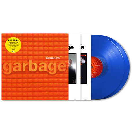 Garbage - Version 2.0 -transparant blue vinyl- (LP) - Velvet Music