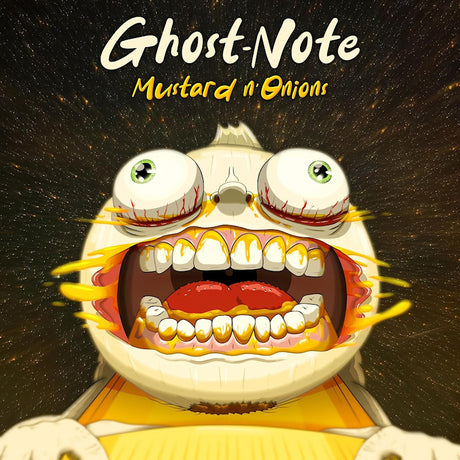 Ghost-Note - Mustard n'onions -yellow and orange eco mix vinyl- (LP)