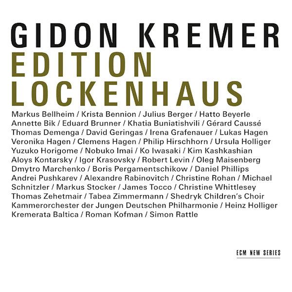 Gidon Kremer - Édition Lockenhaus (CD)