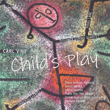 Piers Lane Goldner String Quartet - Vine: child's play, piano quintet & other chamber (CD) - Velvet Music
