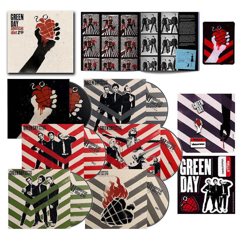 Green Day - American idiot (20th anniversary deluxe edition) (CD) - Velvet Music